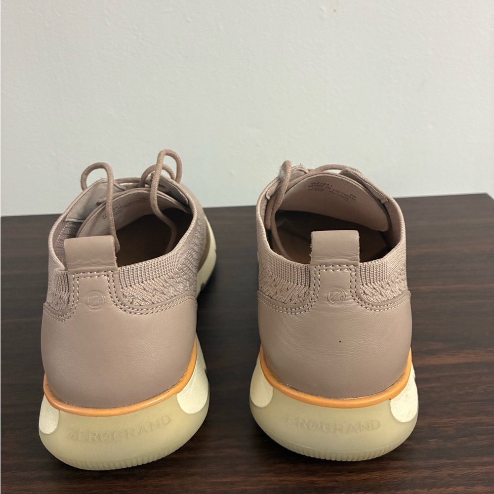 Cole Haan Zero Grand Taupe Knit Sneakers - Picture 4 of 5